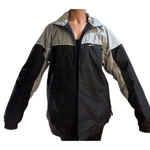 Vintage Nike Y2K Drill 90s Track Rare Light Jacket Hype